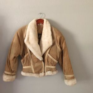 Vintage Unisex Wilson’s Leather Fur Jacket - XS